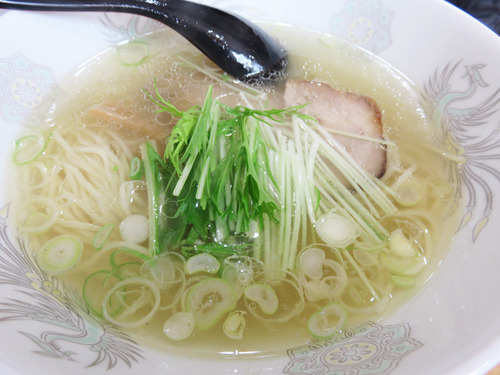 14とり塩ラーメン500円
