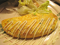 料理:明太オムレツ@屋台・新妻・天神・福たび