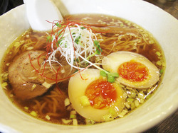 11煮玉子そば630円@中華そば六(ろっぽう)