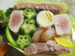 9宝石のようなアスピックテリーヌ@テリーヌ食堂