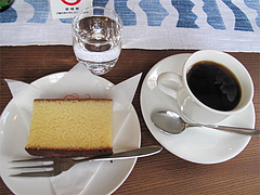 料理:コーヒーとカステイラ@カフェ・エルグレコ・倉敷