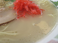 料理・博多ラーメンのあっさりスープ@博多ラーメンはかたや筑紫通店 料理・博多ラーメンのあっさりスープ@博多ラーメンはかたや筑紫通店
