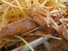 料理:江戸前味噌肉ネギらーめんチャーシュー@蔵出し味噌・麺場・彰膳・東福岡店