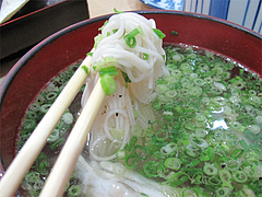 料理:鯛そうめんの素麺@ランチ・鮨あつ賀