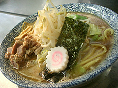16ランチ:濃厚魚介たんめん780円@博多中華そば・まるげん・平尾