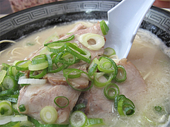 12ランチ:チャーシューメン@ラーメン・長浜ナンバーワン長浜店