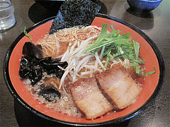 料理:醤油ラーメン650円@中華そば行徳家・野間