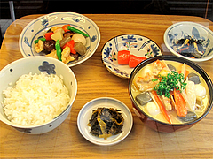 4メニュー:博多定食890円@わっぱ定食堂・天神・今泉