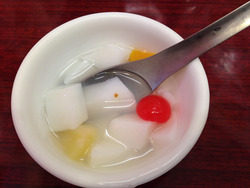 10杏仁豆腐@馬さんの店・龍仙