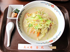 料理:台北ちゃんぽん750円@中華料理・点心楼・台北・若久