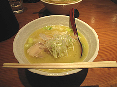 7ランチ:鶏白湯らぁめん600円@ラーメン・らぁめんシフク(429)・福岡空港