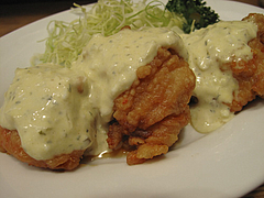9ランチ:チキン南蛮定食@わっぱ定食堂・天神・今泉