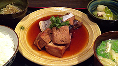2ランチ:日替わり・鰆の煮付け定食700円@海の味有福・サンセルコ