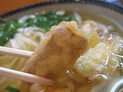 ランチ:ごぼう天@筑後うどん・麺工房なか