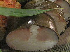 11料理:鯖姿寿司@京寿司ランチ・祇園いづ重