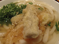 6ランチ:ごぼう天うどんのごぼ天@大福うどん・電気ビル店