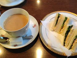 7Bセット590円@丸福珈琲店