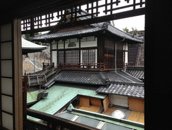 5個室からの眺め@道後温泉本館