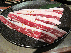 料理:あじわいカルビ(塩)410円@牛角・東比恵店
