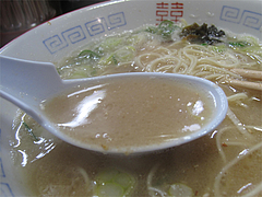 料理:ラーメンスープ@麺屋多吉・ラーメン・大橋