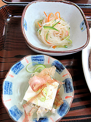 14ランチ:春雨の酢の物と冷奴@ごはん亭・清水