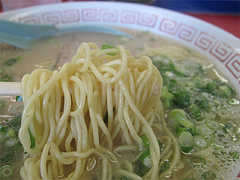 ランチ:ラーメン麺@博多成金ラーメン東浜店