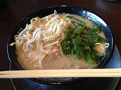 7ランチ:チャーシュー・茎ワカメ・モヤシ@黒豚ラーメン・黒豚ブラザーズ・大橋店