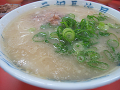 9ランチ:フツー@ラーメン元祖長浜屋