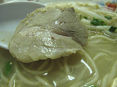 12メニュー:ラーメン・チャーシュー@長崎飯店・天神