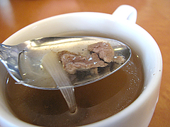 料理:スープ@レストラン喫茶ハローコーヒー・クイズモール