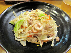 料理:ハーフ皿うどん@ごはんや・たね田・白金