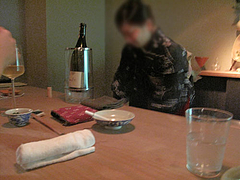 店内:カウンター席@酒陶・築地・平尾