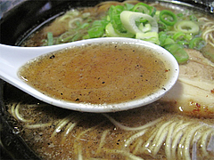 ラーメン:黒LA-麺スープ@LA-麺HOUSE将丸・親富孝通り・天神