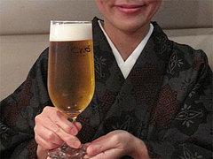 料理:ザ・プレミアムモルツ生580円@HAKATA・ONO(ハカタオノ)・天神IMS