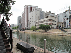 店内:店からの風景@博多川端商店街