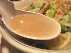 料理:チャンポンスープ@中華料理・大楠飯店