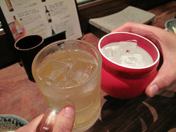 乾杯@焼鳥の八兵衛