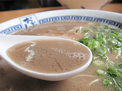 9ランチ:コッテリとんこつラーメンスープ@ラーメン処・西谷家・野方本店