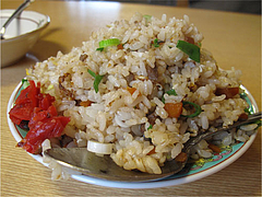 12ランチ:半やきめし@白龍食堂・那珂川