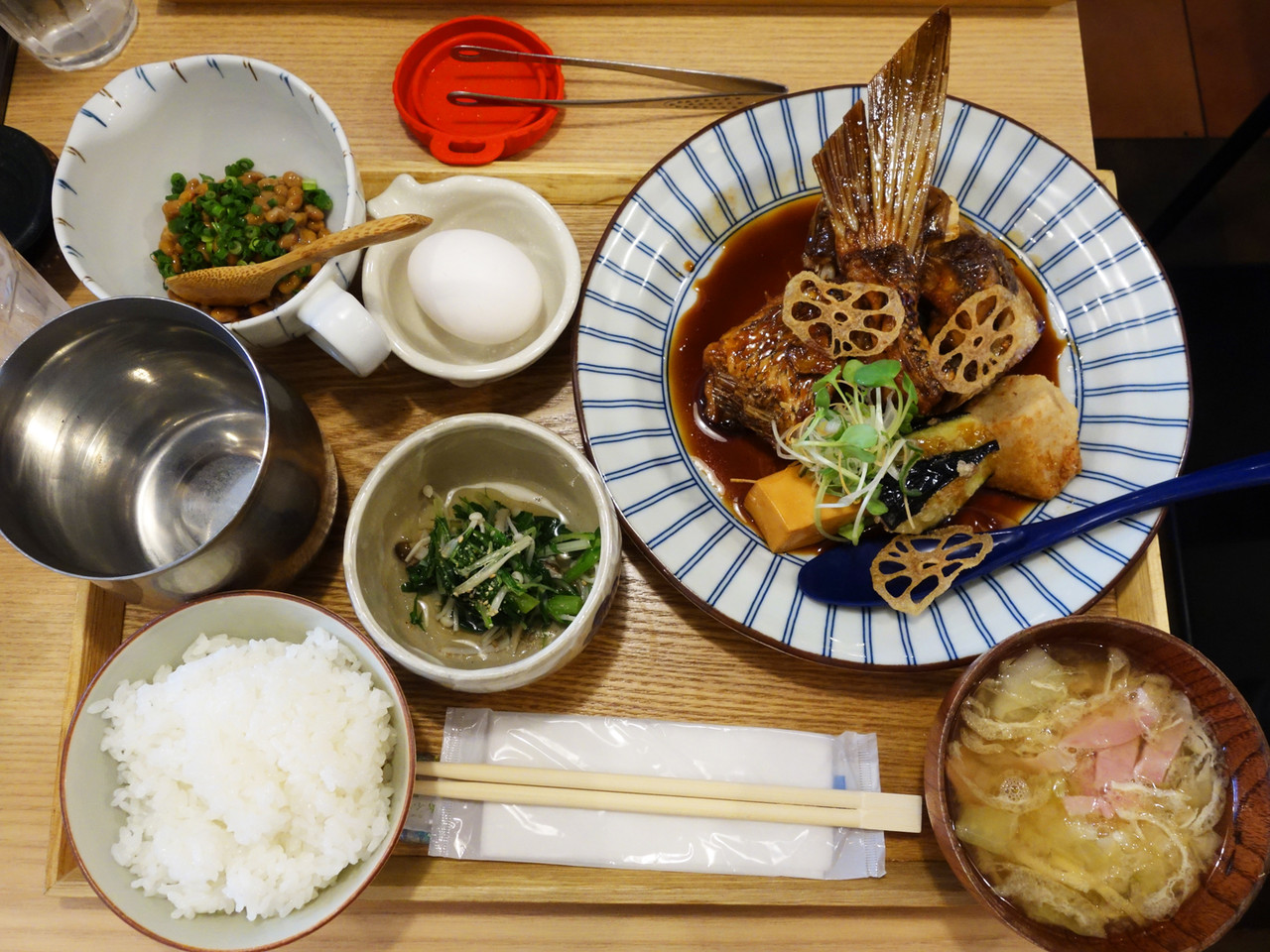 博多おんな節 福岡 キャナルシティ博多近くの煮魚定食専門店 食堂 煮魚少年
