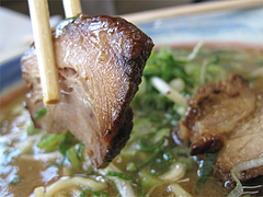 料理:味噌ラーメンチャーシュー@札幌ラーメンえぞっ子若久店