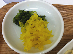 7ランチ:漬物@定食屋・ごはんのアロハ・春吉