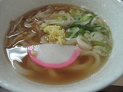 13ランチ:定食のミニかすうどん@かずのかすうどん・博多駅南
