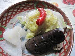 10ランチ:漬物@吉浦亭