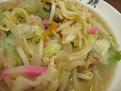 ランチ:ちゃんぽん野菜280g@ちゃんぽん座・十鉄・西新商店街