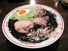 17ランチ:黒とんこつ520円@博多屋台ラーメン・満麺屋・北天神