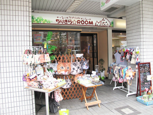 博多おんな節 西新 藤崎エリアのペットカフェでランチ ペット 雑貨カフェ ちりきら Room