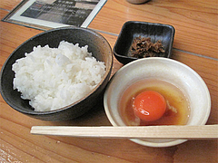 ランチ:日本一のこだわり卵かけご飯セット@麺劇場・玄瑛