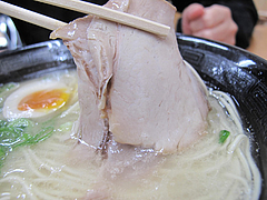 11ランチ:ラーメンチャーシュー@長浜ナンバーワン・箱崎店・楽市楽座