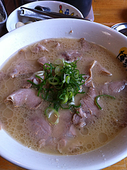2ランチ:チャーシューメン560円@博多ラーメン膳・小笹店